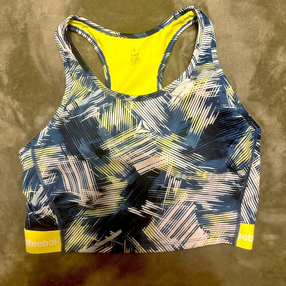 Reebok sports bra